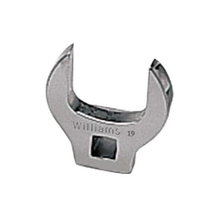 Williams Crowfoot Wrench, Open End, 3/8 Inch Dr, 11 MM Opening JHWBCOM11